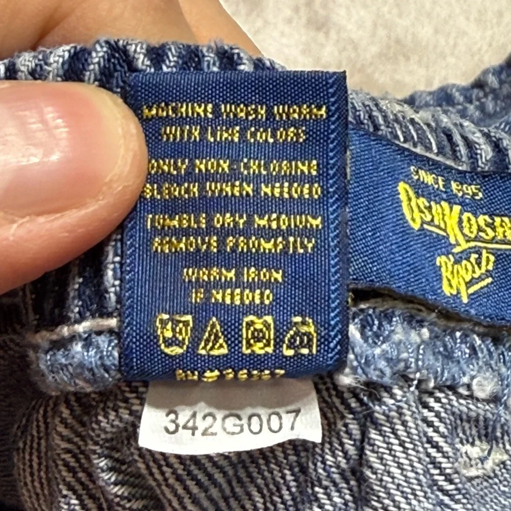 OshKosh B'gosh | Toddler Baby Girl Denim Y2K Retro Skirt | 24M